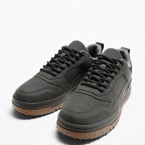 Zara • Slate Gray Z2 Trainer Sneakers